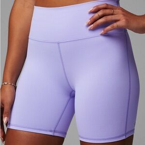Lavender Women's High-Waisted Active Shorts fabletics